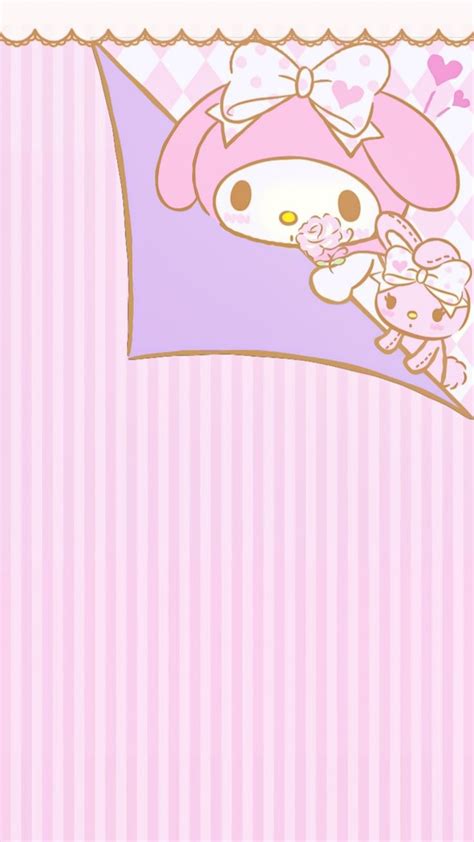 Pin By Aekkalisa On My Melody ☆ Bg Walpaper Hello Kitty Hello Kitty Art My Melody Wallpaper