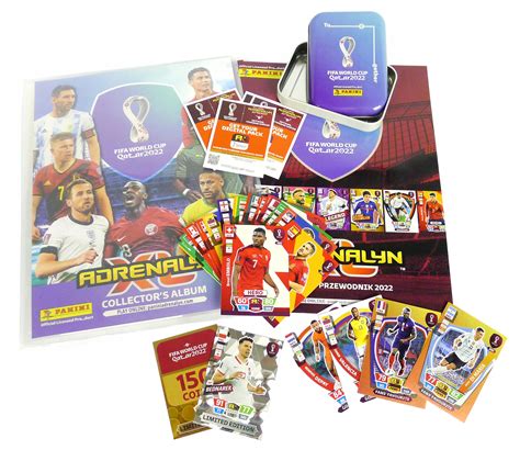 PANINI World Cup Qatar 2022 ZESTAW ALBUM KARTY QR 12561999103