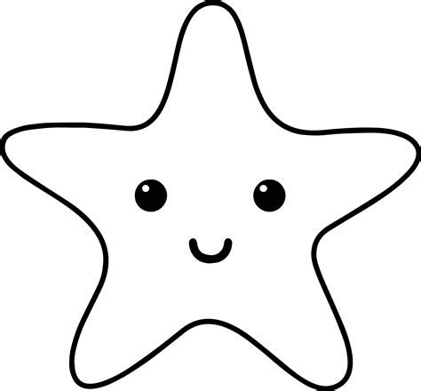 33+ Starfish Coloring Page Easy | Free Wallpaper