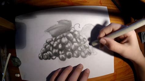 Tuto Dessiner Une Grappe De Raisin Yanszero Youtube