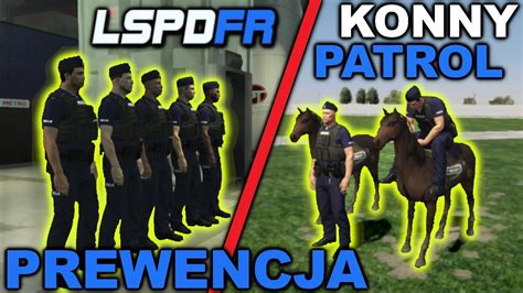 Polska Policja Konny Patrol Prewencja Lspdfr Gta V Youtube