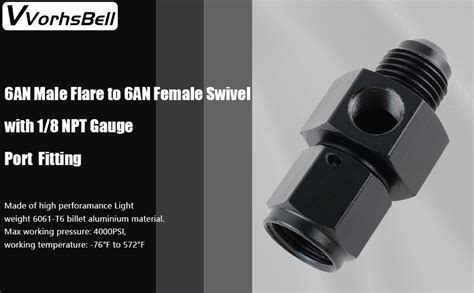 Amazon Vvorhsbell An Male Flare To An Female Swivel With