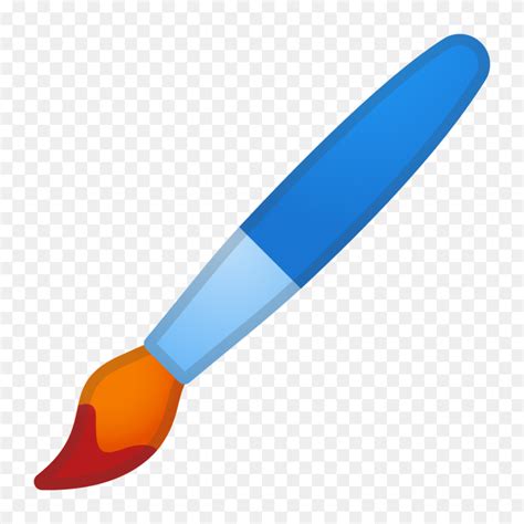 Paintbrush Icon Noto Emoji Objects Iconset Google Paint Brush Icon