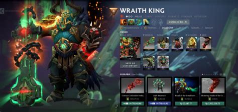 Beli Item Gift Wraith King Mix Set Dota Terlengkap Dan Termurah