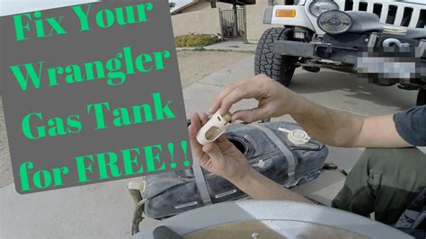 Fixing Your Wrangler Gas Tank For Free Part 2 Youtube