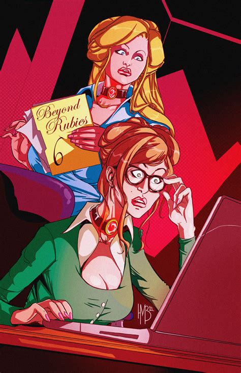 Beyond Rubies Issue 6 Cover By HMB Art Hentai Foundry