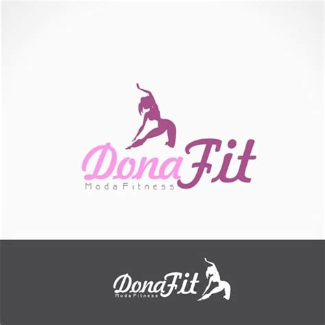 Logotipo Para Loja De Roupas Para Academia Dona Fit Logotipo