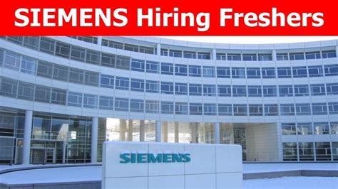 SIEMENS Hiring Freshers Tamil Hari Info Official YouTube