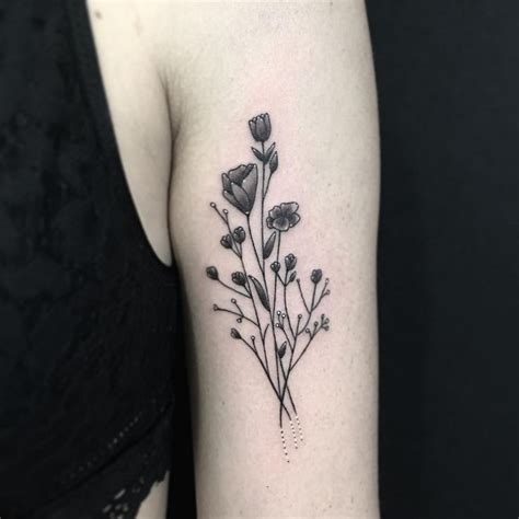 26 Wildflower Tattoo Ideas For The Free Spirits Of The World