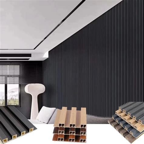 Wall Cladding Wood Fiber PVC WPC Interior Wall Panel China Wall Panel