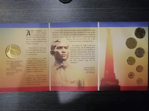 Supremo Andres Bonifacio Coin Set Hobbies Toys Memorabilia