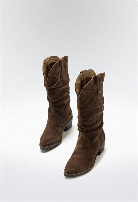 Botas Camperas Mujer Mustang Teo Marron