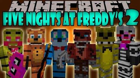 Minecraft Mod Showcase 3fnaf 2 Mod Youtube