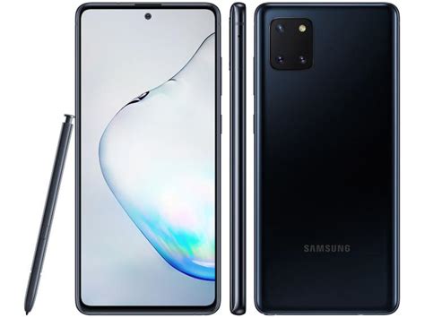 Smartphone Samsung Galaxy Note 10 Lite 128gb Preto Octa Core 6gb Ram