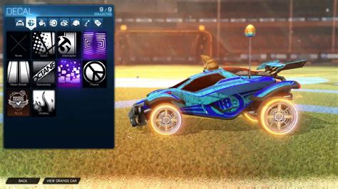 Rocket League Octane Zsr Rlcs Decal Showcase Youtube