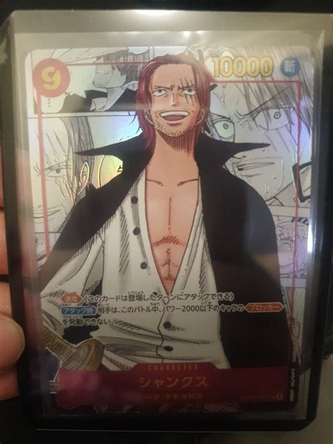 One Piece Tcg Op Manga Shanks Sec Aa Hobbies Toys Toys