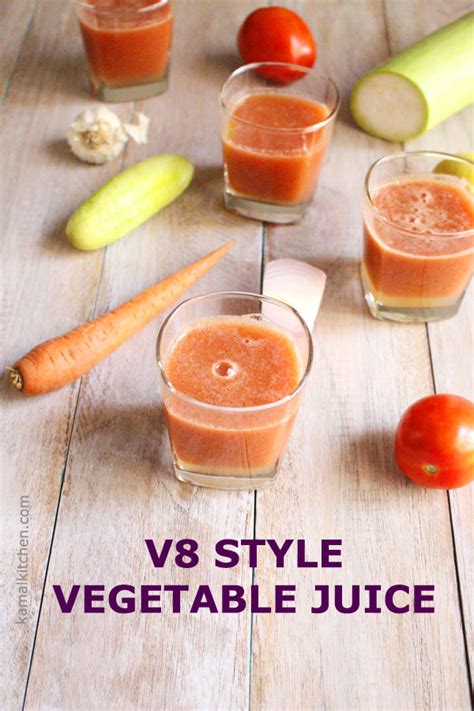 Vegetable Juice Recipe for a Healthy 2017