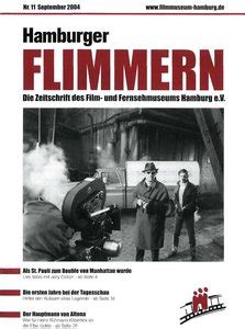 Film Und Fernsehmuseum Hamburg E V Heft