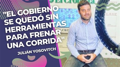 El FMI es igual de responsable que el gobierno Con Julián Yosovitch