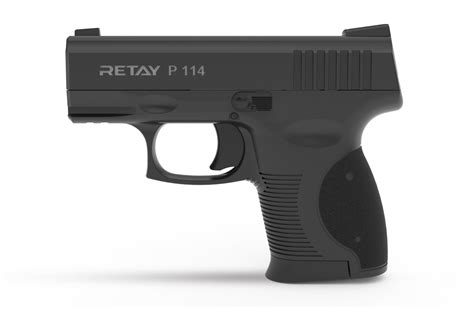 Retay P114 Baby Glock 9mm Blank And Pepper Gun 10 Blank Rounds Pepper