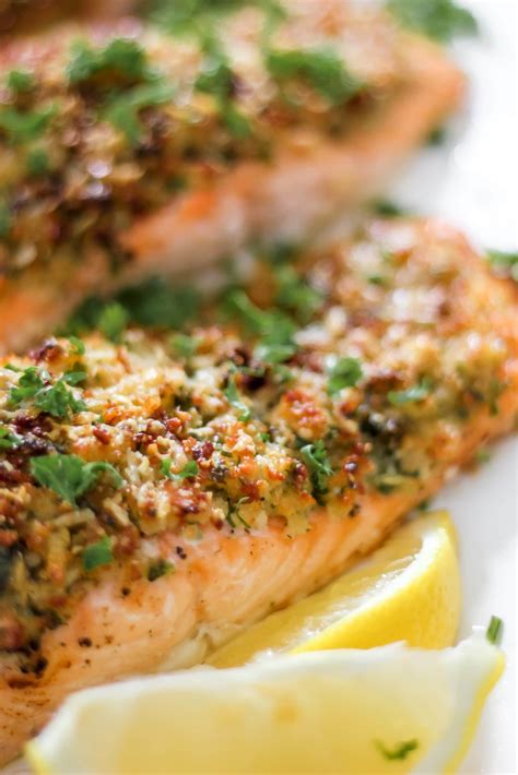 Parmesan Herb Crusted Salmon The Seasoned Skillet