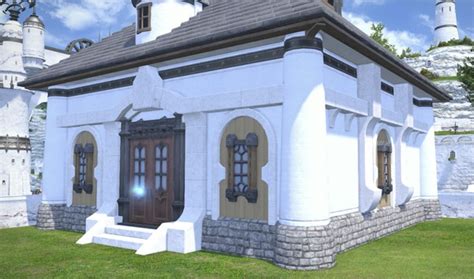 Riviera Cottage Wall Stone Ffxiv Housing Exterior