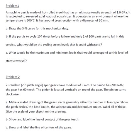 Solved Problem1 A Machine Part Is Made Of Hot Rolled Steel Chegg
