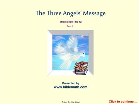 Ppt The Three Angels Message Powerpoint Presentation Free Download