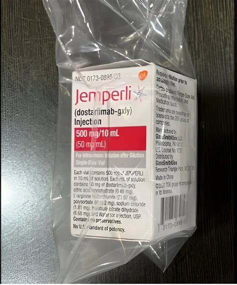 Jemperli Injection Dostarlimab Gxly Injection Latest Price Dealers