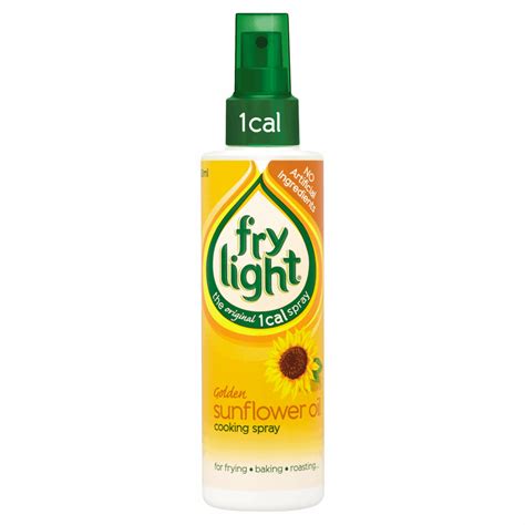 Frylight Golden Sunflower Oil Cooking Spray 190ml By British Store Online