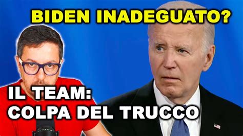 IL TEAM DI BIDEN MINIMIZZA E Da La Colpa Al Trucco E Alla CNN YouTube