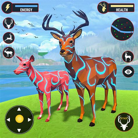 Deer Simulator Screen Shots Animals Game on Behance