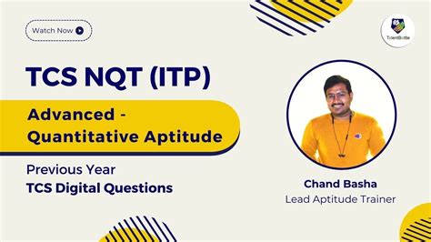 TCS NQT Questions For Advanced Quantitative Aptitude TCS ITP 2023