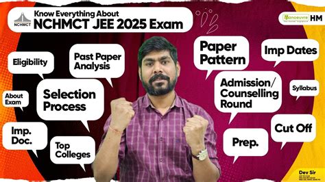 Nchmct Jee All About Nchmct Jee Eligibility Syllabus Paper