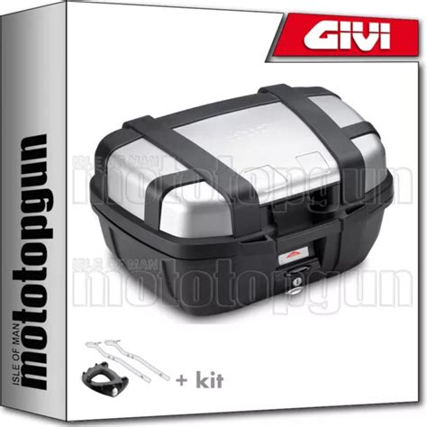 GIVI TOP CASE Trekker Black Line Trk52N Porte Paquet Kawasaki Z 900