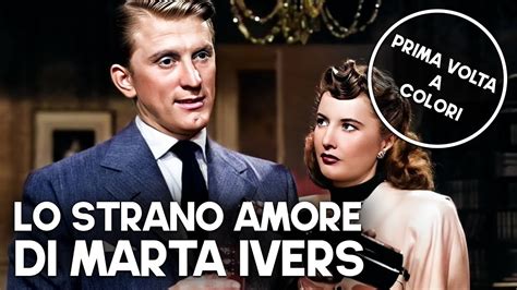 Lo Strano Amore Di Marta Ivers Film Noir Italiano Youtube