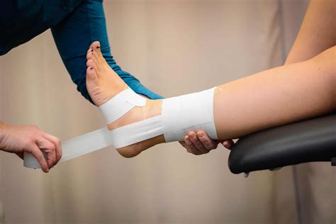 Best Ways Of Ankle Strapping To Reduce Ankle Pain Your Physio