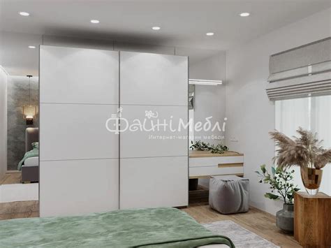Шкаф-купе G-Caiser Белый/Белый 2 ДСП 2200х600х2400 фабрики Doros ...