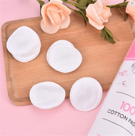 100pc Bag Make Up Cosmetic Cotton Pads Wipe Pads Nail Art Cleaning Pads Soft Daily Supplies