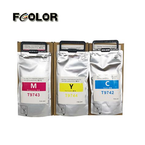 Goosam Compatible Pigment Ink Bag Cartridge T974 T9744 T9743 T9742