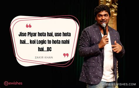 Zakir Khan Quotes: That Will Sakht You Forever – We Wishes