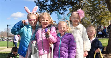 St Charles Park District Hippity Hop To Egg Hunts Dine With The