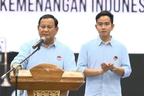 Tok Resmi Daftar Capres Dan Cawapres Ke Kpu Prabowo Subianto Minta