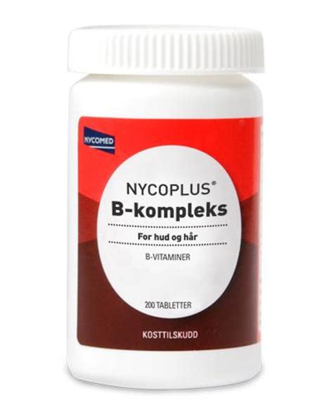 Nycoplus B Kompleks Tabletter 200stk Apotek 1