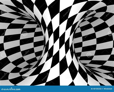 Black And White Checkers Stock Illustration Illustration Of Roll