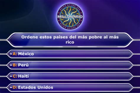 Quien Quiere Ser Millonario Preguntas Y Respuestas Skuylahhu 2