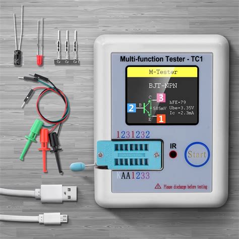 Tft Lcr Tc Tester De Transistor Test Et Avis