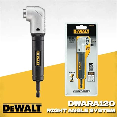 DEWALT Right Angle Magnetic Attachment Impact Ready Drive Bit Power