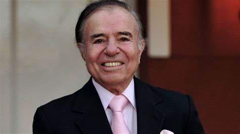 Javier Milei Colocar Un Busto De Carlos Menem En La Casa Rosada