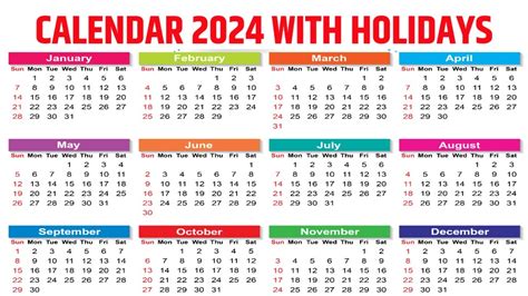 Calendar 2024 With Holidays Kalendar 2024 Hindu Festival With